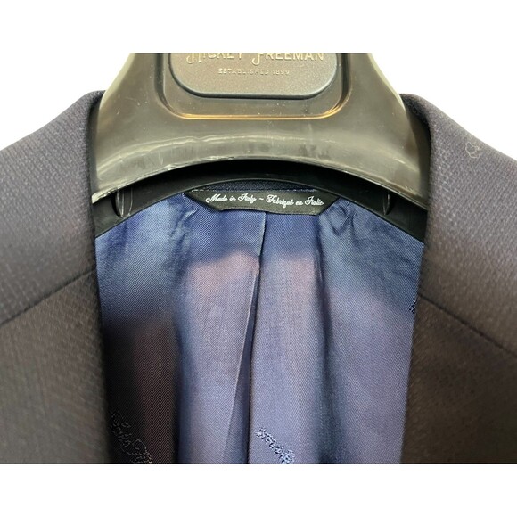 Saks Fifth Ave Ermenegildo Zegna Italy Wool Sport Coat Blazer Jacket  Men's 38 - Picture 4 of 9